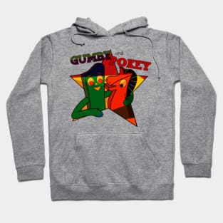 Gumby and pokey - Wpap Vintage Hoodie